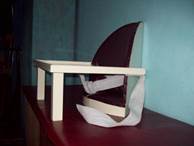 Angular Floor Corner Chair